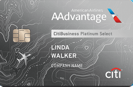 Citibusiness AAdvantage Platinum Select Credit Card