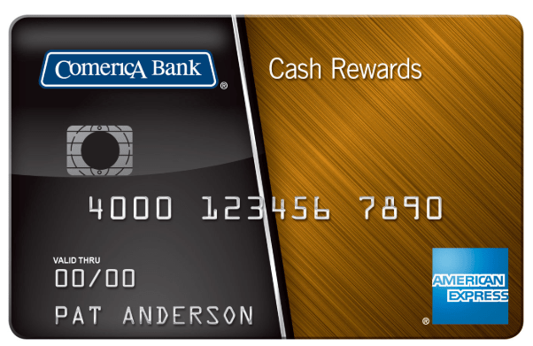 Comerica Cash Rewards American Express Credit Card
