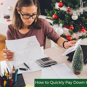How to Quickly Pay Down Holiday Dept