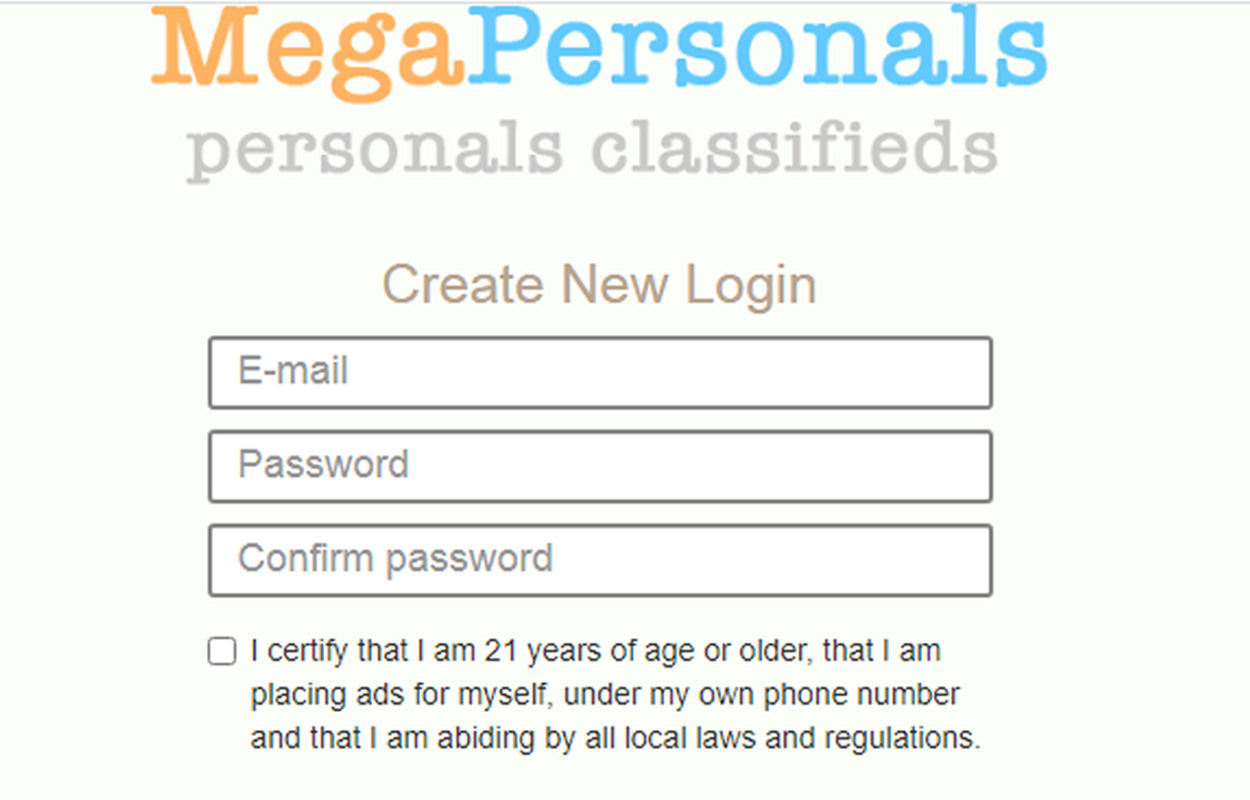 Mega Personal Login