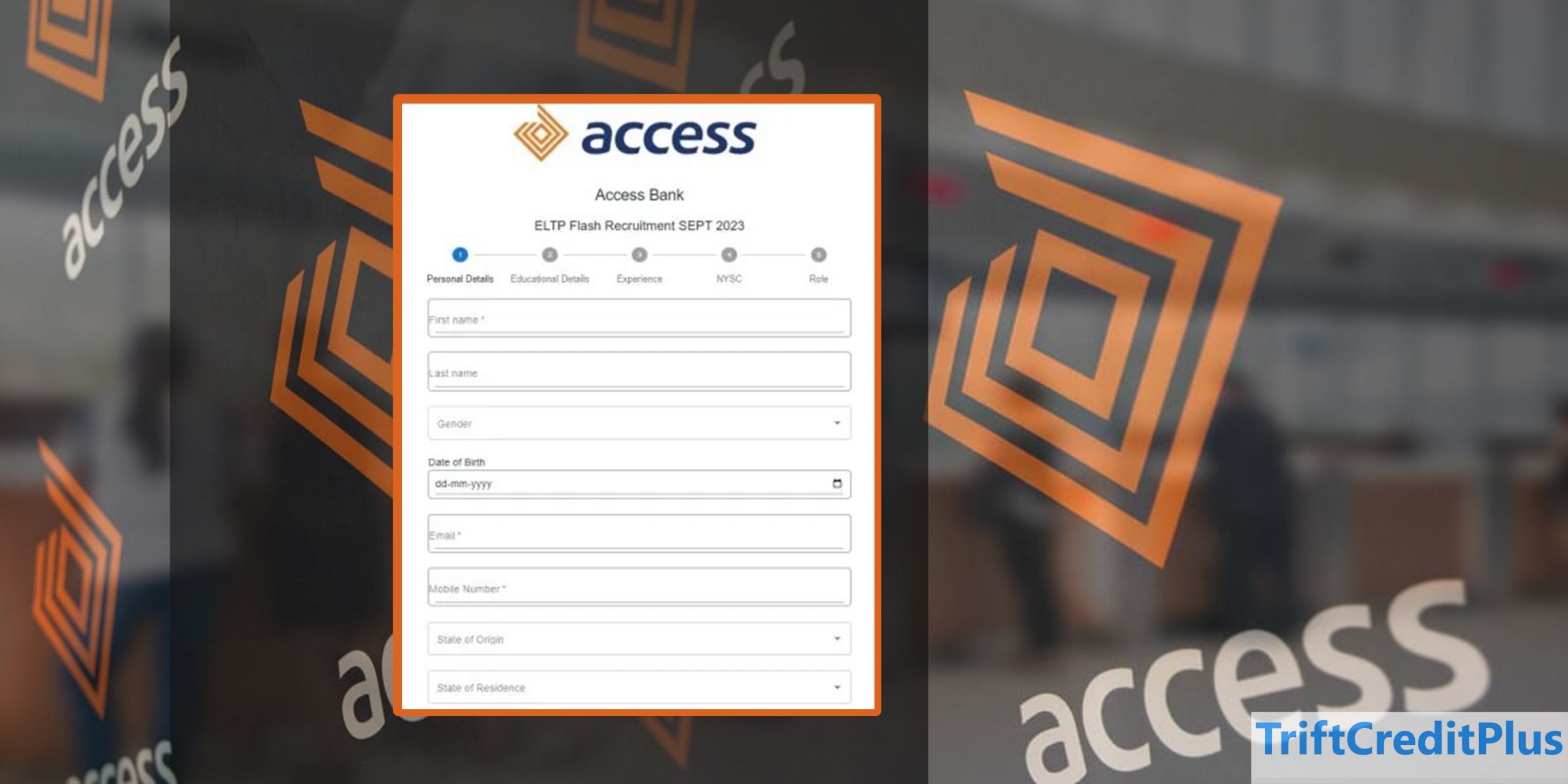 Create Your Access Bank Account