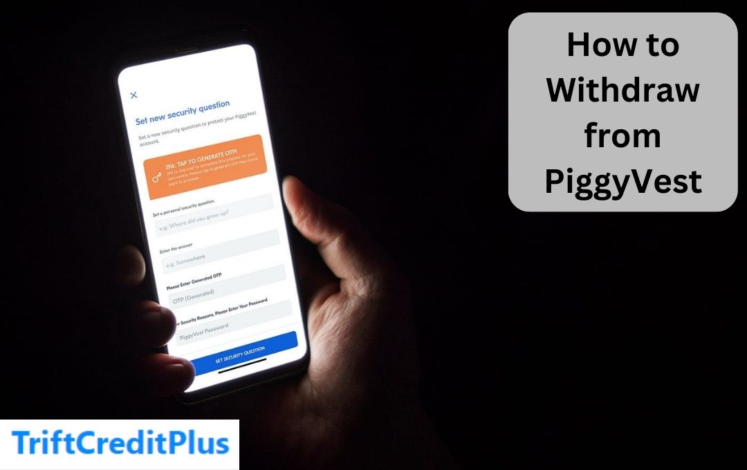 How to Withdraw from PiggyVest