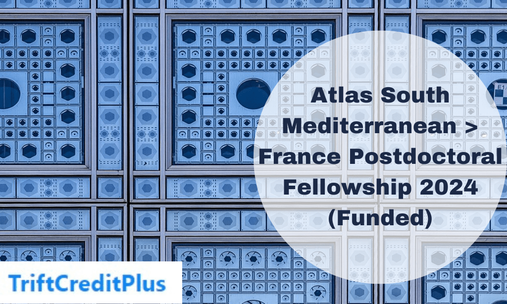 Atlas South Mediterranean > France Postdoctoral Fellowship 2024 (Funded)