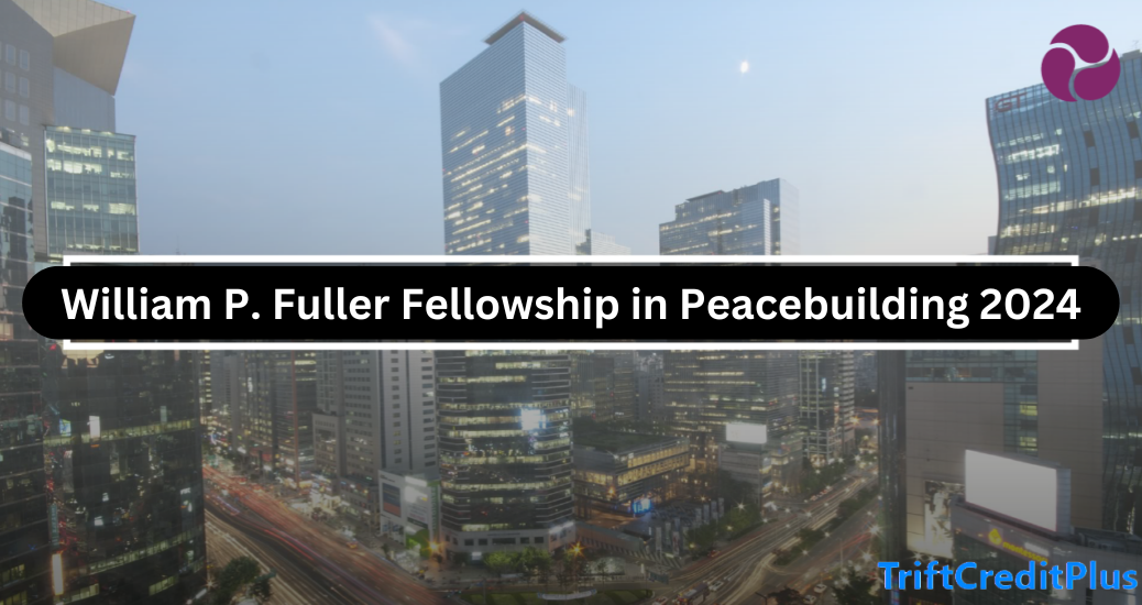 William P. Fuller Fellowship in Peacebuilding 2024