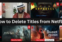 How to Delete Titles from Netflix How to Delete Titles from Netflix